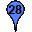 Blue Twentyeight Marker