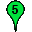 Green Five Marker