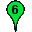 Green Six Marker