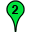 Green Two Marker
