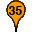 Ornage Thirtyfive Marker
