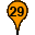 Orange Twentynine Marker
