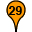 Orange Twentynine Marker