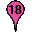 Pink Eighteen Marker