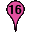 Pink SIxteen Marker