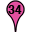 Pink Thirtyfour Marker