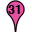 Pink Thirtyone Marker