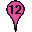 Pink Twelve Marker