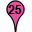 Pink Twentyfive Marker