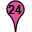 Pink Twentyfour Marker