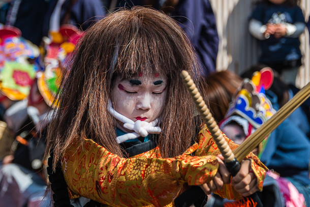 Gujo Hachiman Haru Matsuri parade member