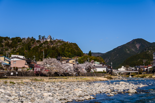 The Yoshida River and the Castle