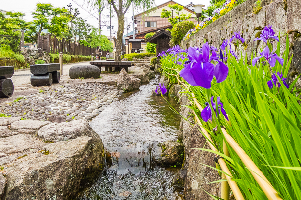 A view of Yanagi machi near Anyo Ji temple