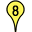 Yellow Eight Marker